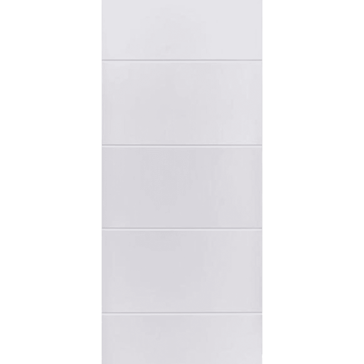 Panel en PVC - Blanco 4 Rayas - Puertas Acorazadas Online