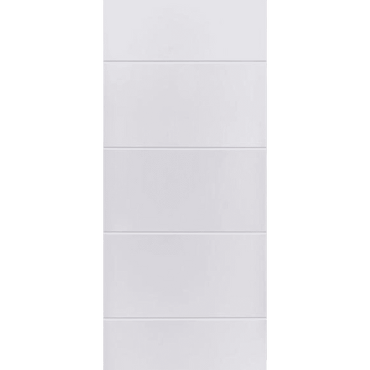Panel en PVC - Blanco 4 Rayas - Puertas Acorazadas Online